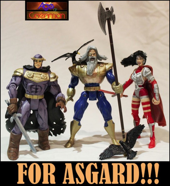 For Asgard!!! custom action figures
