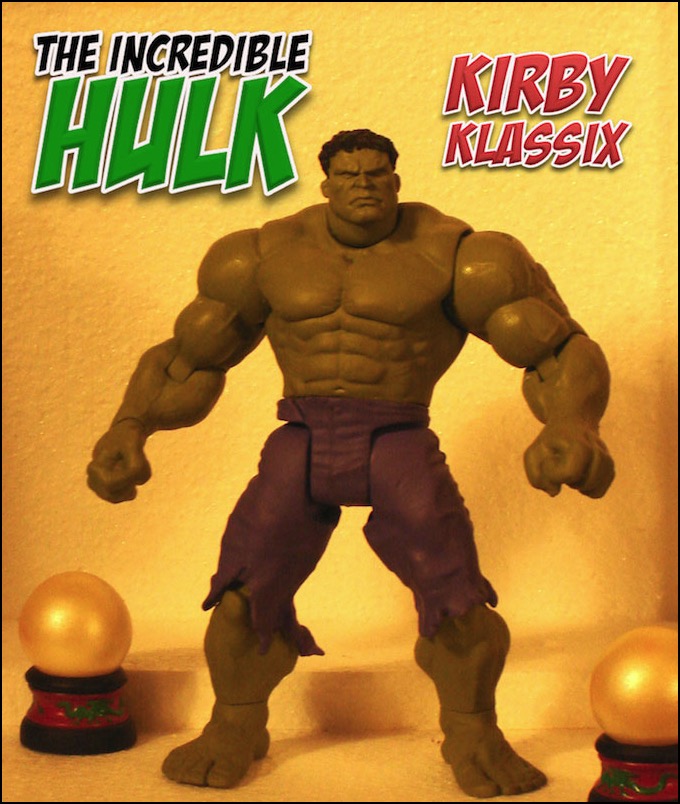 Kirby Klassix Hulk custom action figure