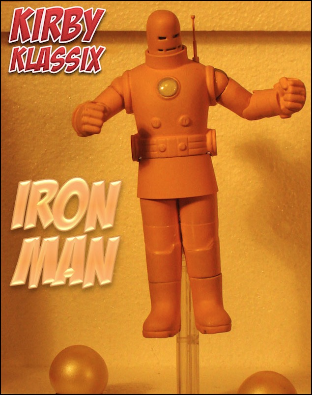 Kirby Klassix IronMan custom action figure