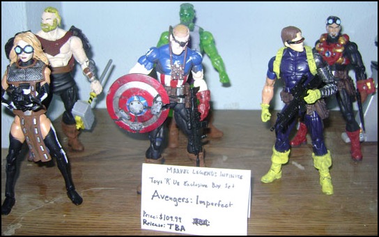 Avengers Imperfect custom action figures