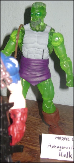 Hulk custom action figure
