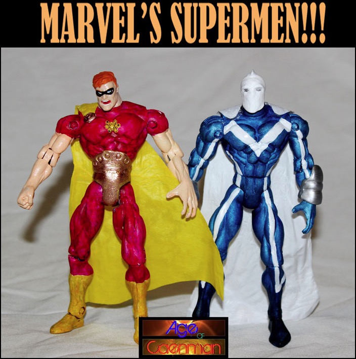 Marvel Supermen custom action figures