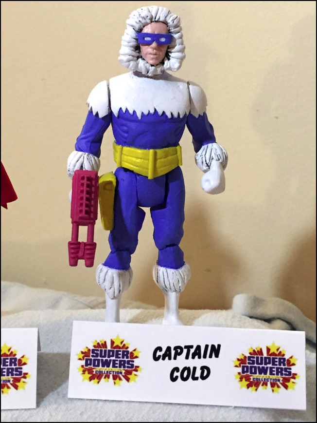 Super Powers Captain Cold custom action figure