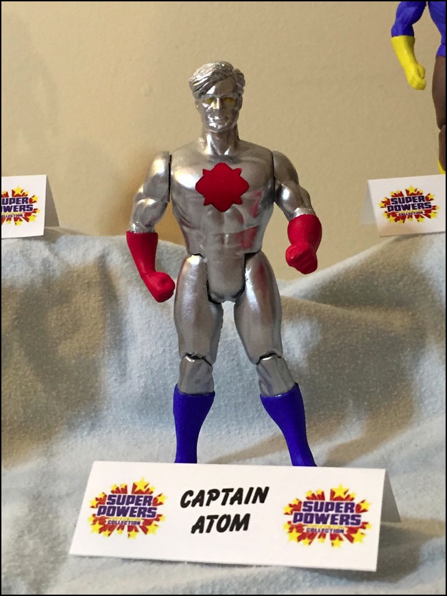 Super Powers Captain Atom custom action figure
