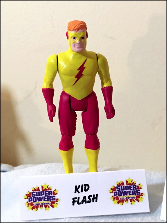 Super Powers Kid Flash custom action figure