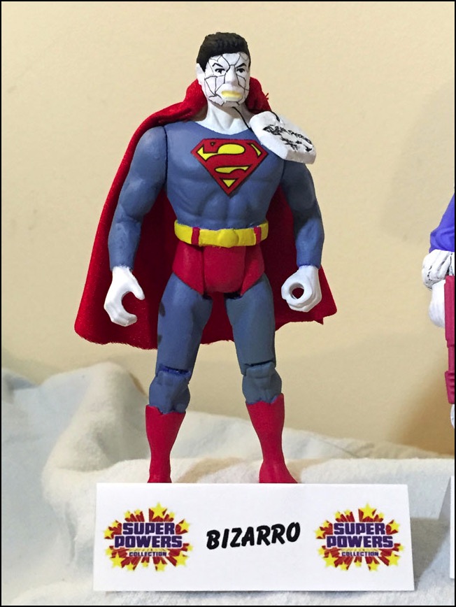 Super Powers Bizarro custom action figure