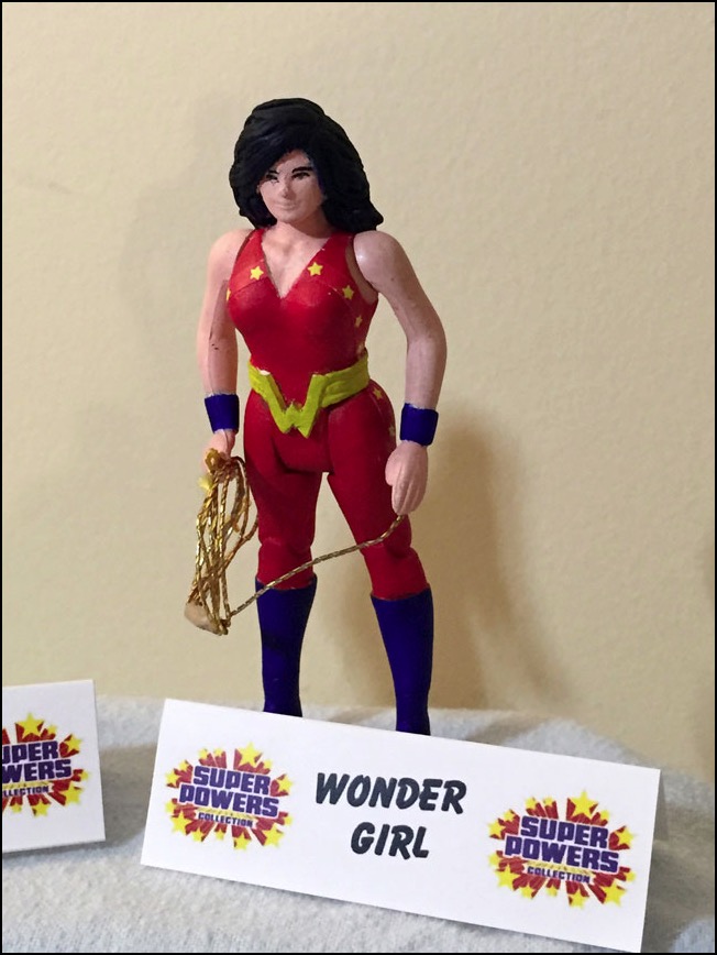 Super Powers Wonder Girl custom action figure