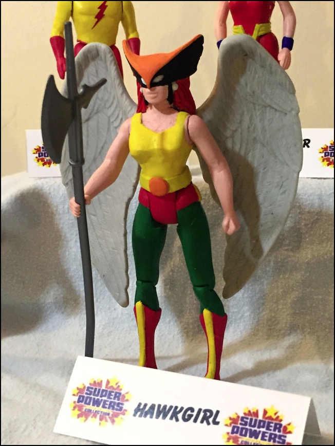 Super Powers Hawkgirl custom action figure