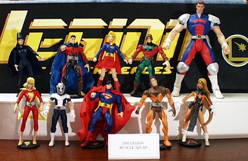 legion of superheroes toys